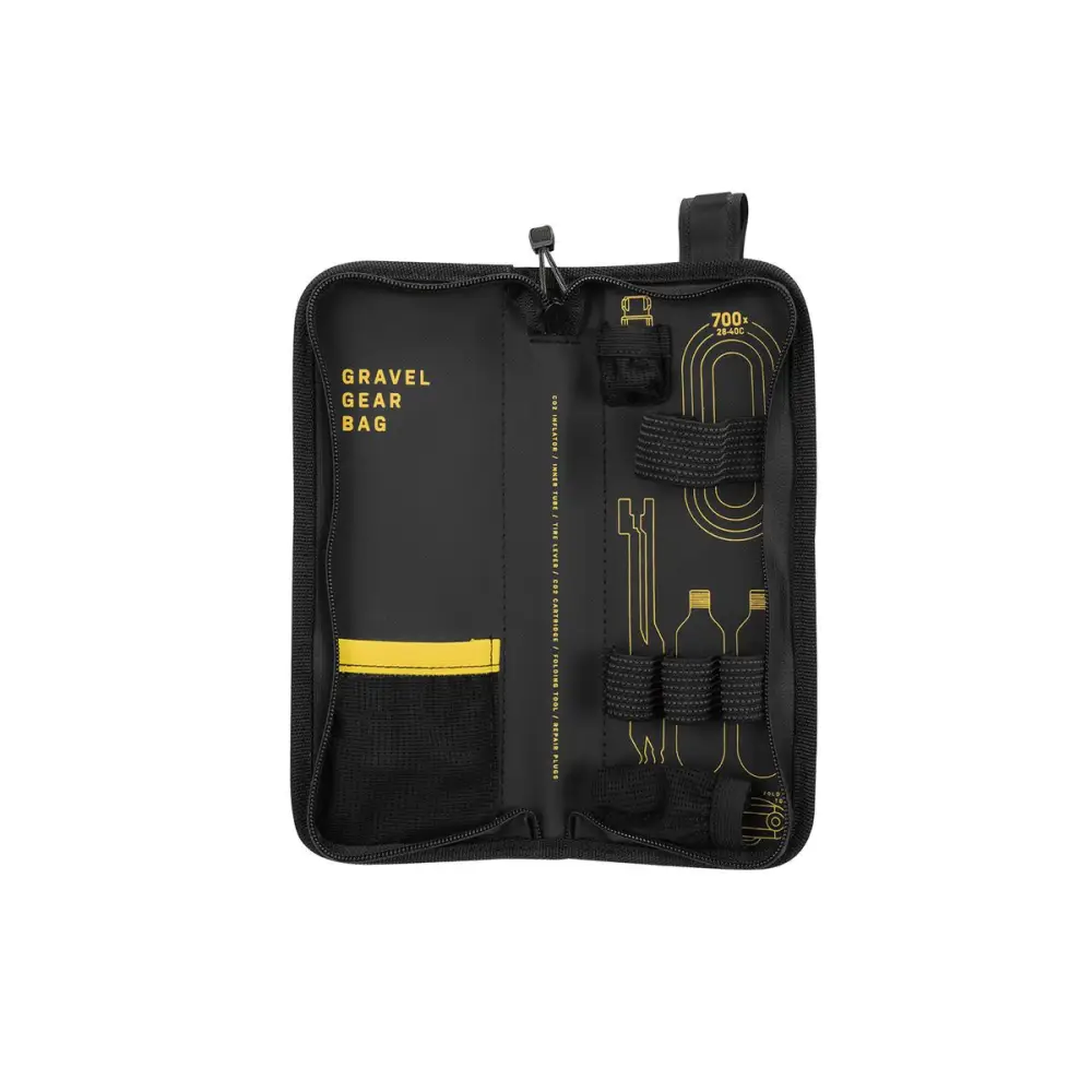 Topeak Gravel Gear Bag - Frame w/ Power Lever X, Airbooster, Tubi 11 Mini Tool + 3pc Tyre repair plugs