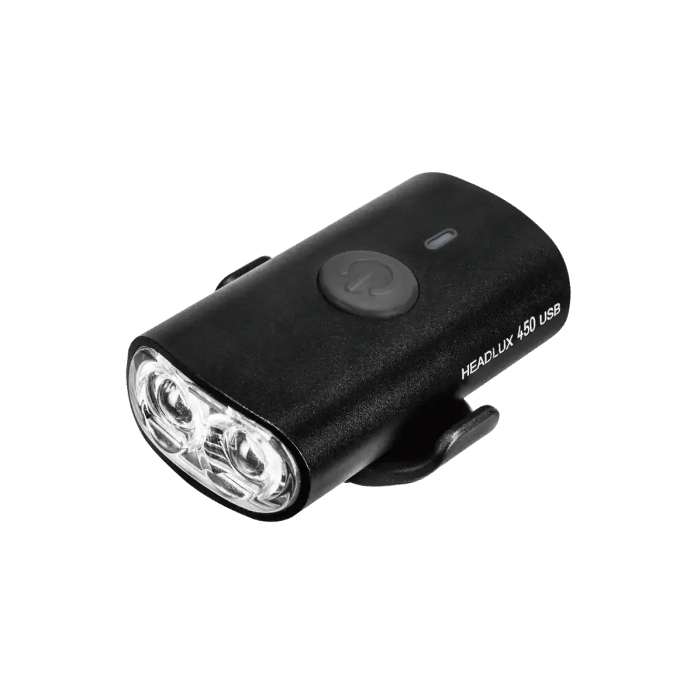 Topeak Headlux 450 USB Front - Topeak Light Headlux 450 Lumens Front