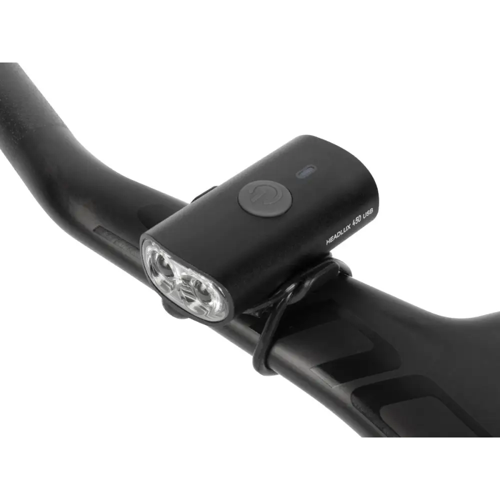 Topeak Headlux 450 USB Front - Topeak Light Headlux 450 Lumens Front