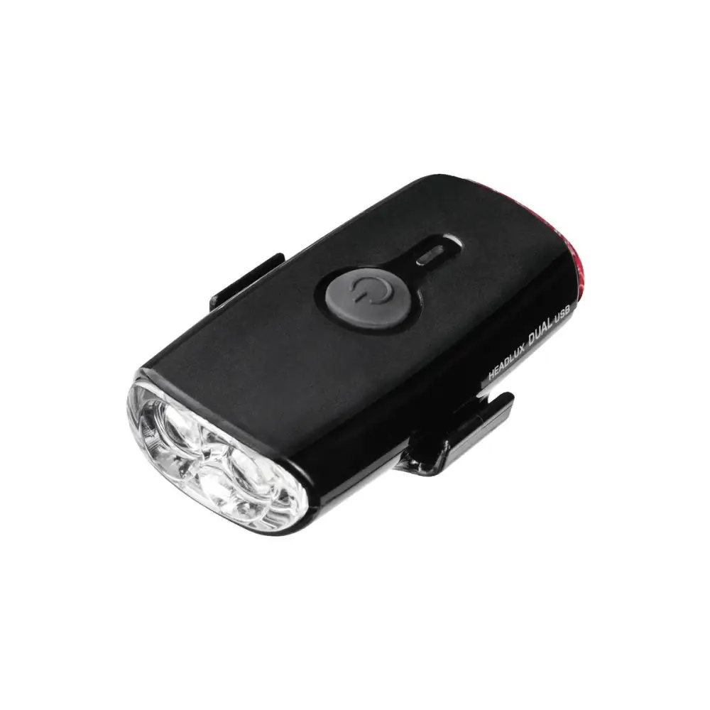 Topeak Headlux Dual Front/Rear USB - Topeak Light Headlux Dual Front/Rear USB Helmet Light