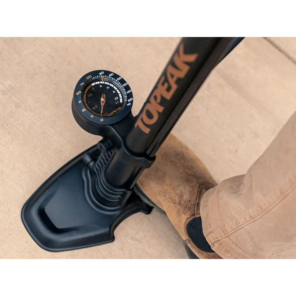 Topeak Joe Blow Tubi 2Stage - Topeak Floor Pump Joe Blow Tubi 2 Stage 160psi