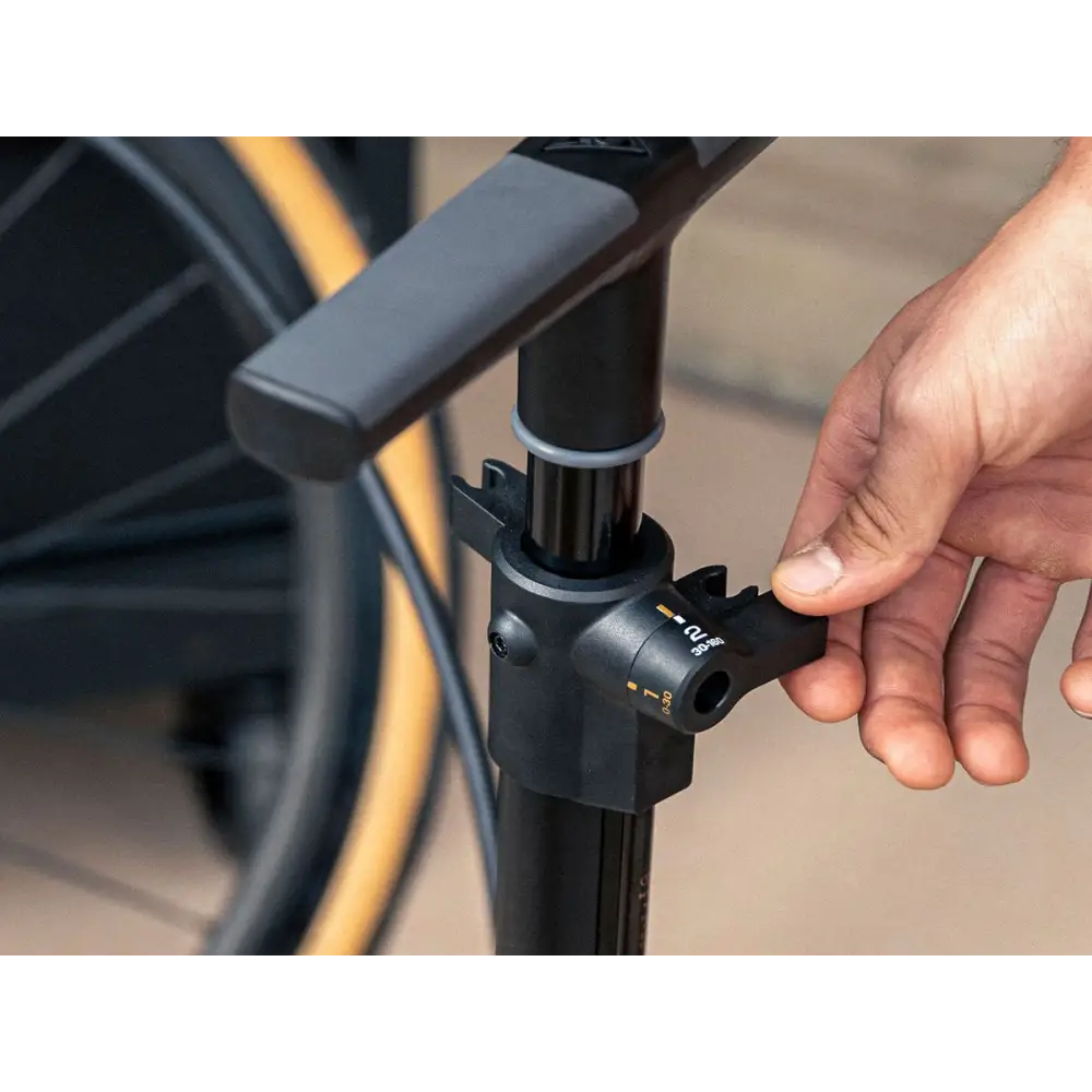 Topeak Joe Blow Tubi 2Stage - Topeak Floor Pump Joe Blow Tubi 2 Stage 160psi