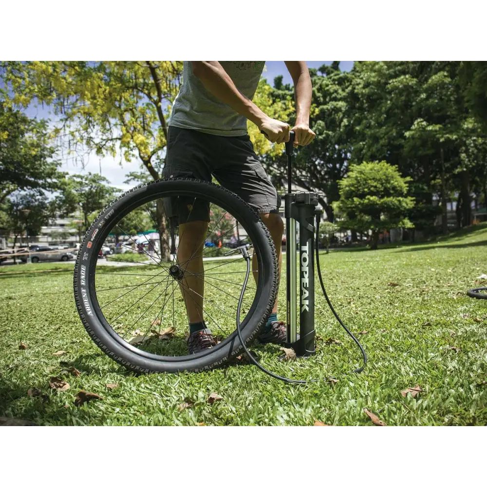 Topeak Joeblow Booster 160psi - Topeak Floor Pump Joeblow Booster w/smartead DX3 black