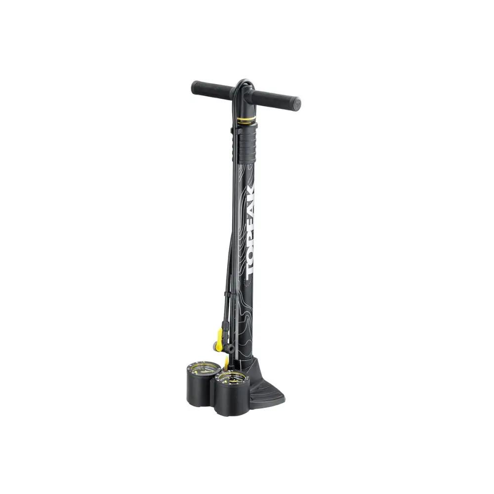 Topeak Joeblow Dualie 75psi & 30psi - Topeak Floor Pump Joeblow Dualie Dual gauge 75psi & 30psi