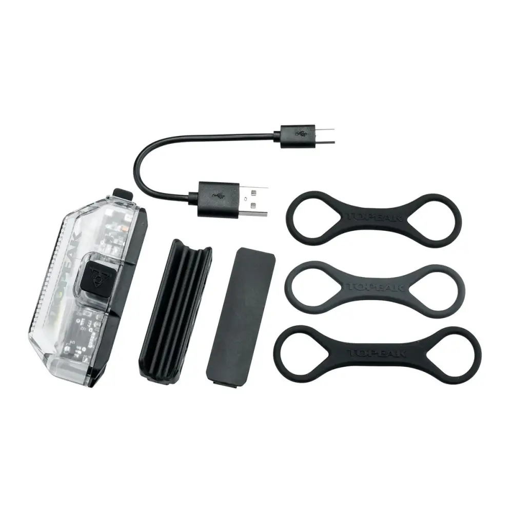Topeak Light WhiteLite Front Aero USB - Topeak Light WhiteLite Front Aero USB 1W 110 Lumens