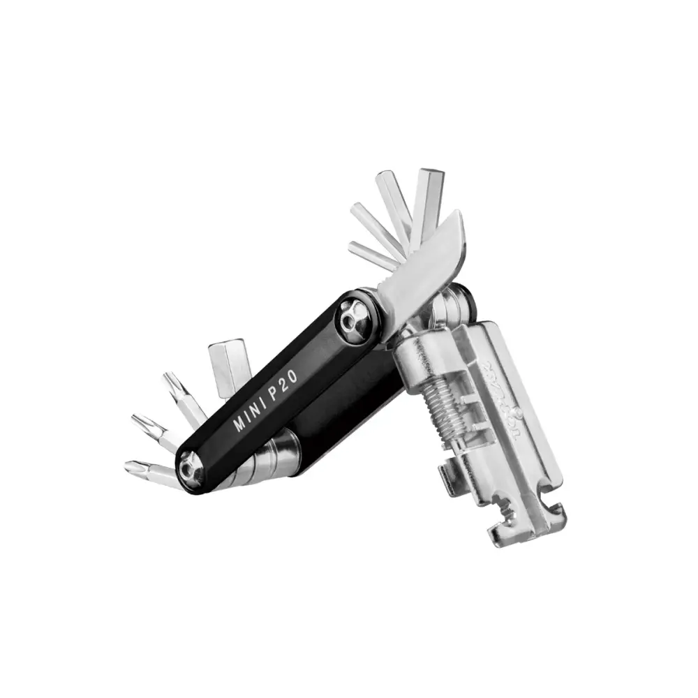 Topeak Mini P20 - Topeak Multi Tool Mini P20 20 functions w/chainlink tool w/bag black