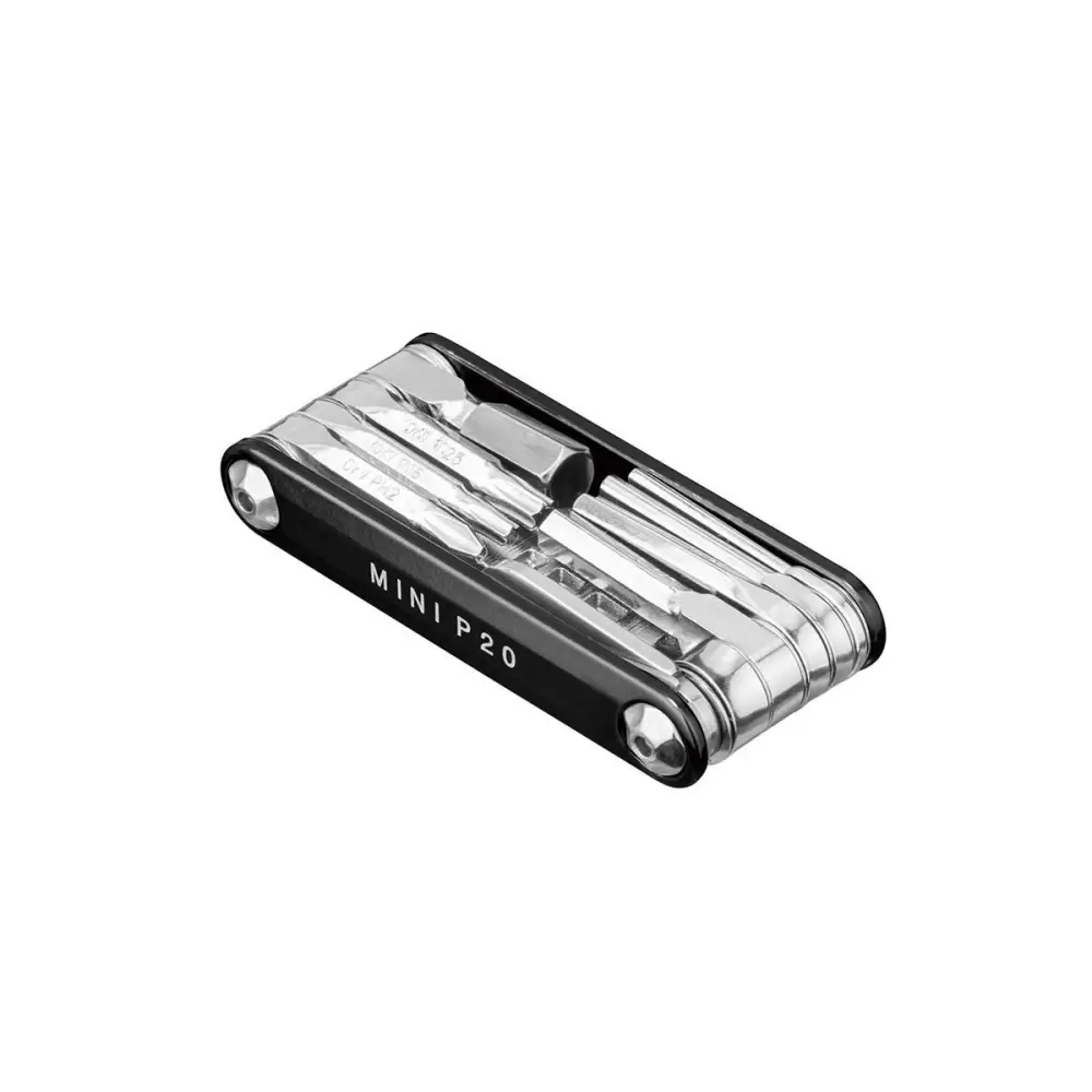 Topeak Mini P20 - Topeak Multi Tool Mini P20 20 functions w/chainlink tool w/bag black