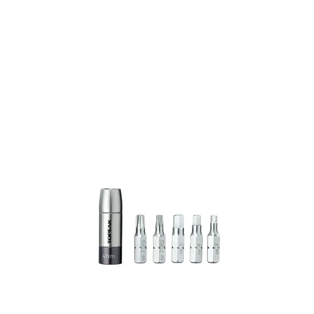 Topeak Nano Torqbox - Topeak Workshop Tool Nano Torqbox 4Nm 3,4,5mm, T20, T25