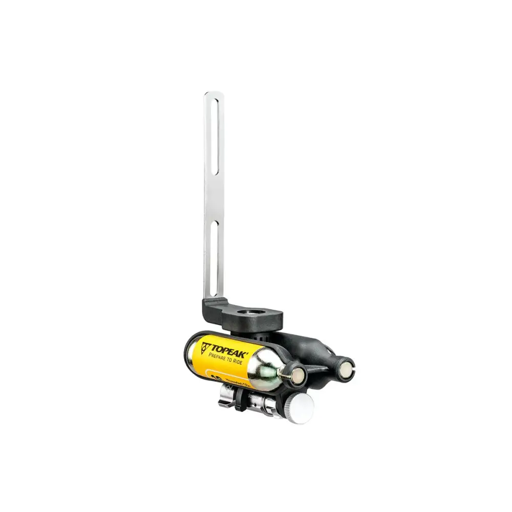 Topeak Ninja CO2 - Cage Mount + Micro Airbooster 2x Threaded 16g