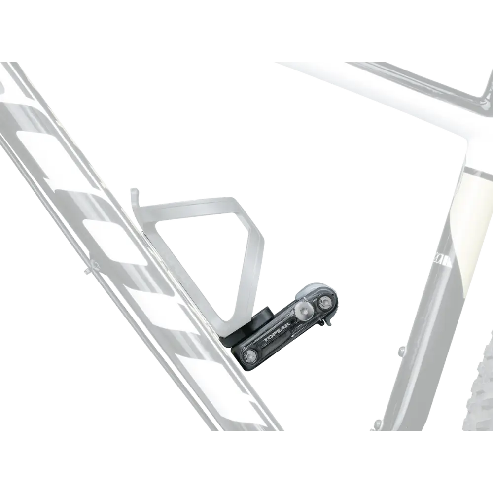 Topeak Ninja T Mountain - Topeak Cage Ninja T Mountain w/ Toolbox & Mini 20 Pro Tool