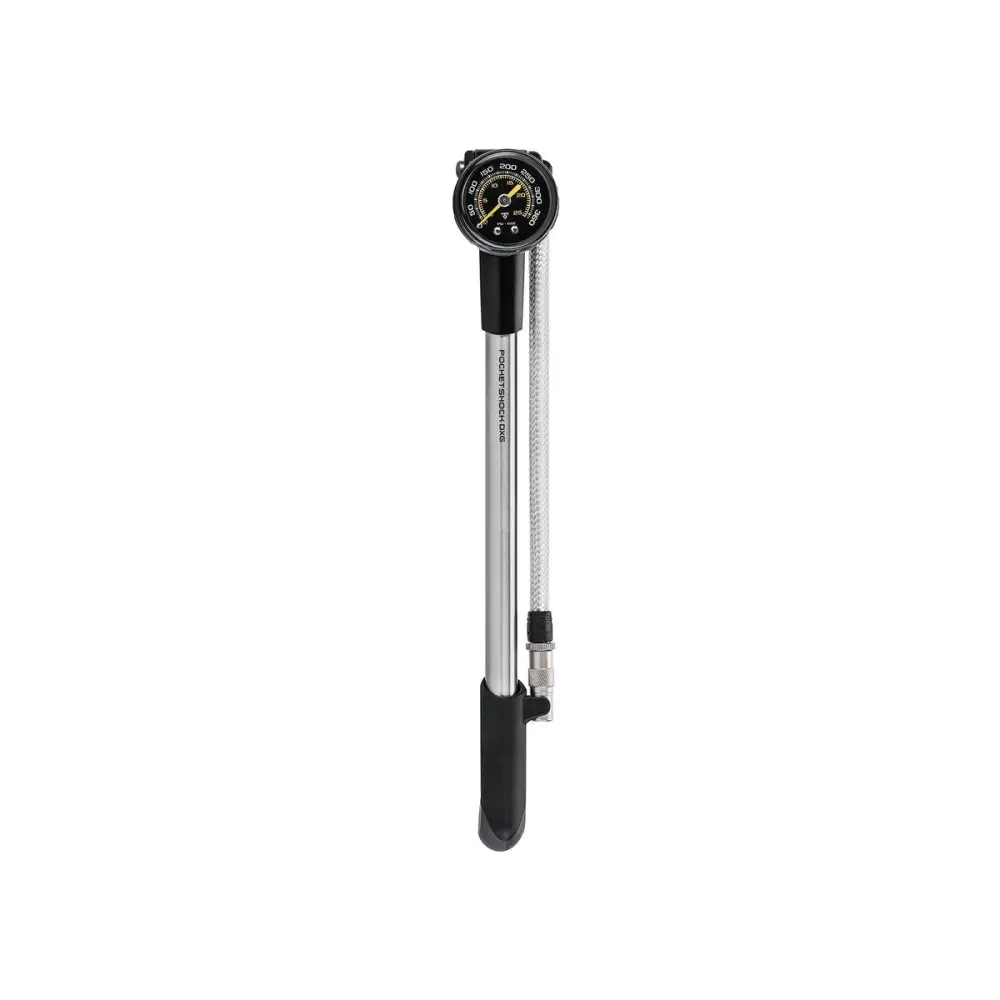 Topeak Pocketshock DXG XL - Topeak Shock Pump Pocketshock DXG XL with dial gauge