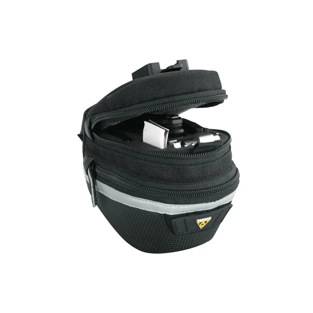 Topeak Survival Tool Wedge II - 14 Tools - Topeak Saddle Pack Survival Tool Wedge II 14 Tools w/ Clickfix F25