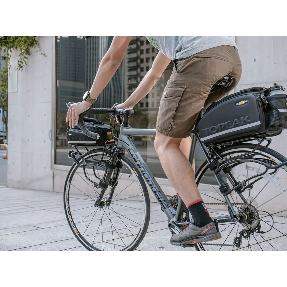 Topeak TetraRack R1 Front - Topeak Rack TetraRack R1 Front Strap mount fork for Gravel/Road Bikes