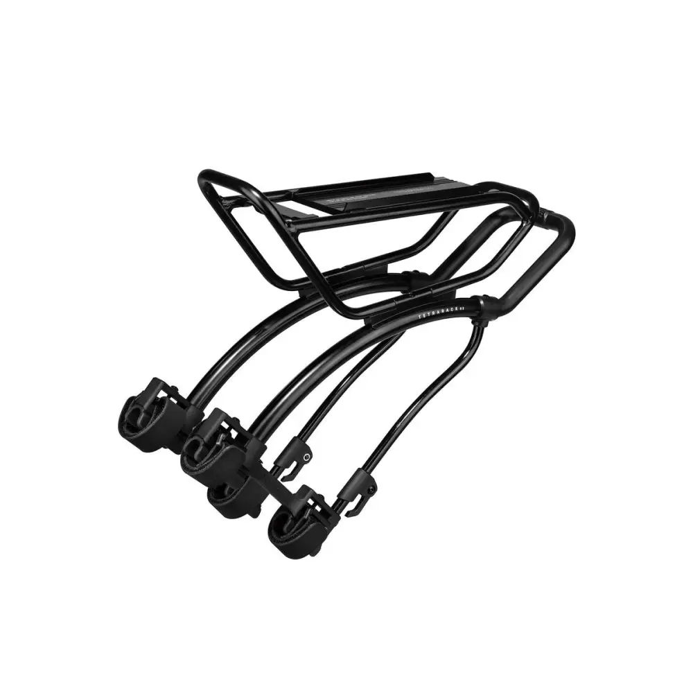 Topeak TetraRack R2 Rear - Topeak Rack TetraRack R2 Rear Strap mount seatstays for Gravel/Road Bikes