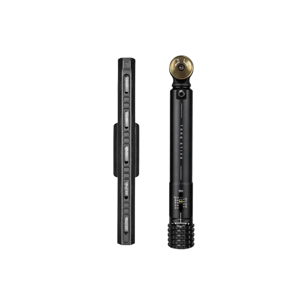 Topeak Torqstick Compact 2 - 10Nm Adjustable - Workshop Tool Torq Stick Mechanical Wrench & 5 Bits
