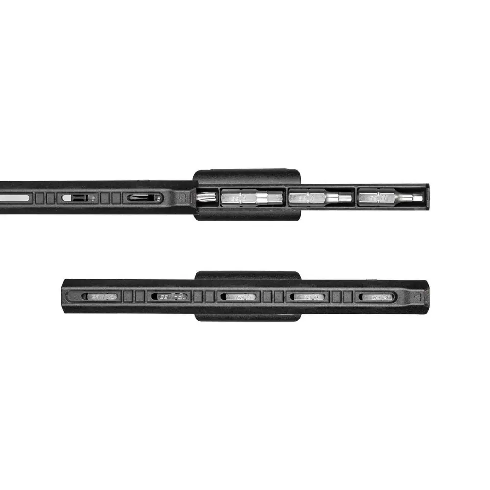 Topeak Torqstick Compact 2 - 10Nm Adjustable - Workshop Tool Torq Stick Mechanical Wrench & 5 Bits