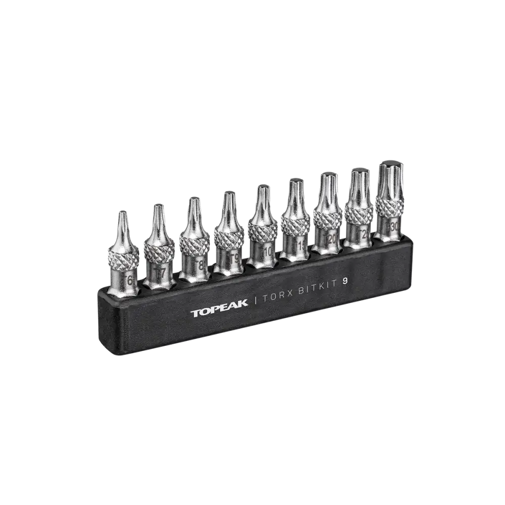 Topeak Torx Bitkit 9 - Tool for Ratchet & Torq Wrench