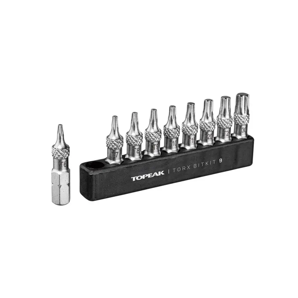 Topeak Torx Bitkit 9 - Tool for Ratchet & Torq Wrench