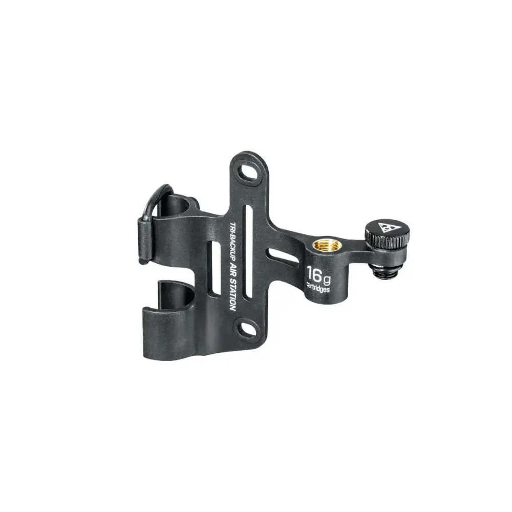Topeak Tri - Backup Air Station - Topeak Tri - Backup Air Station Pump CO2 Inflator & cartridge mount