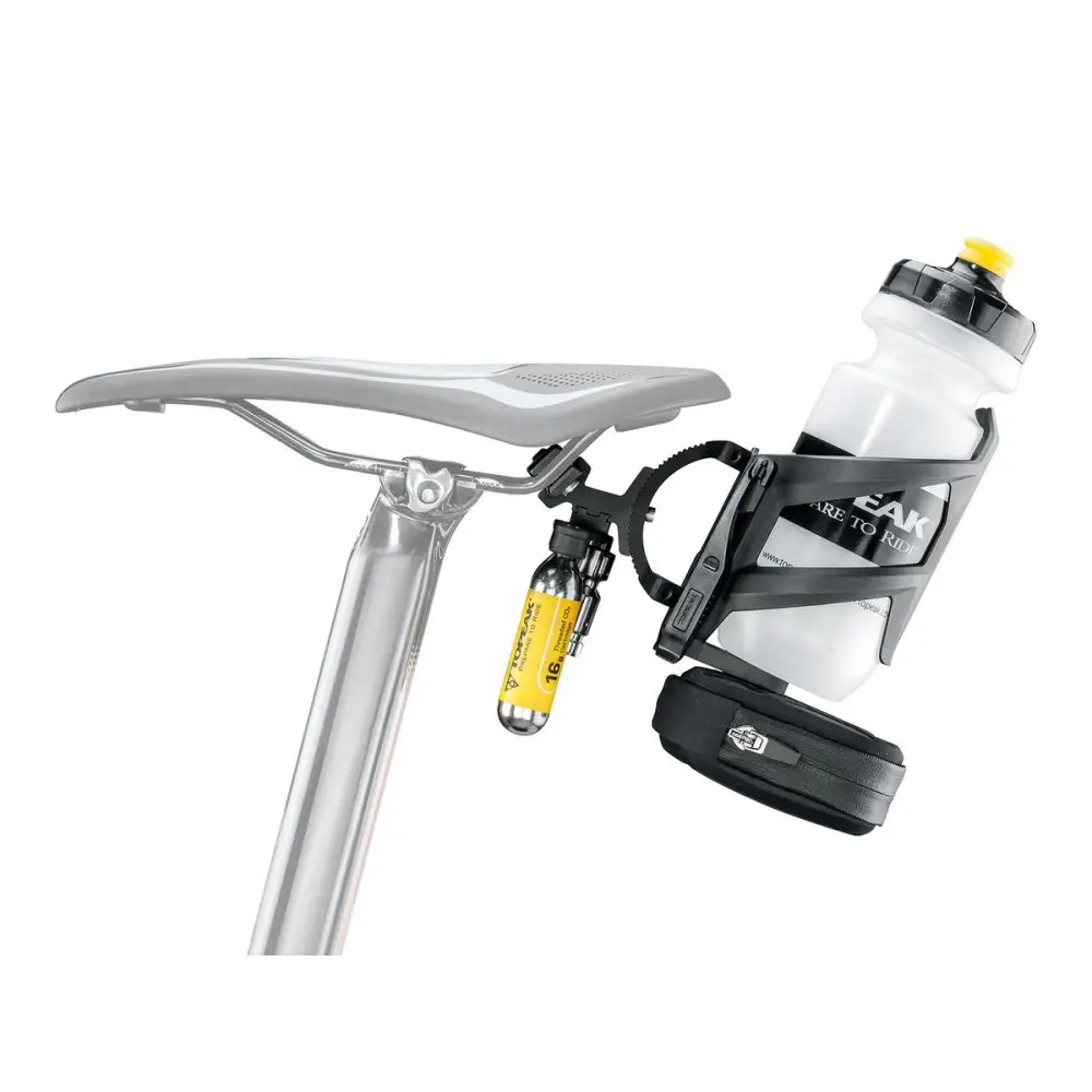 Topeak Tri - Backup Elite Mount - Topeak Tri - Backup Elite Mount for angled rail section
