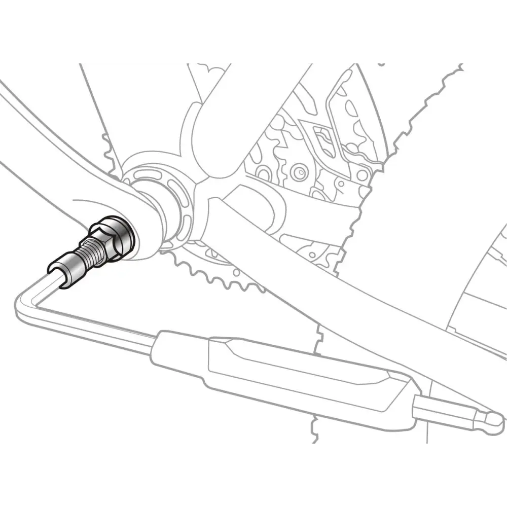 Topeak Universal Crank Puller - Topeak Workshop Tool Universal Crank Puller for square taper, Octalink & ISIS