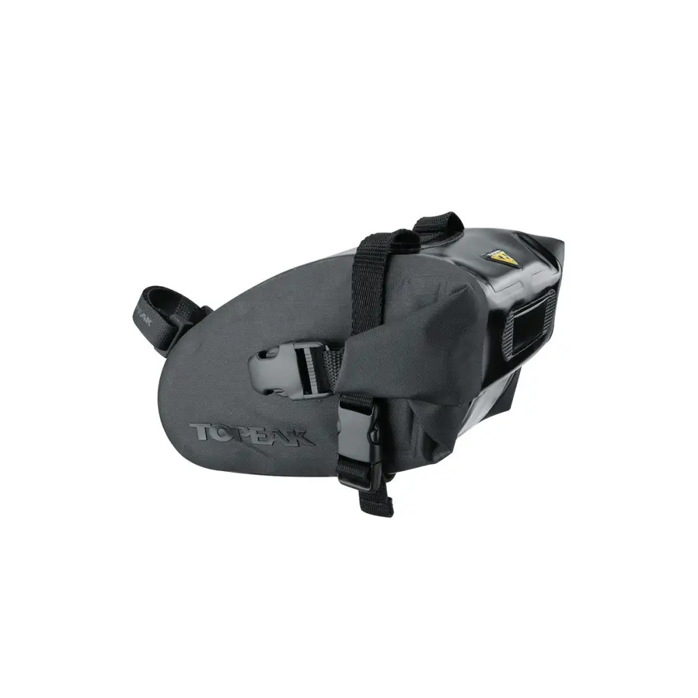 Topeak Wedge Drybag - Topeak Saddle Pack Weatherproof Wedge Drybag Strap - on Large