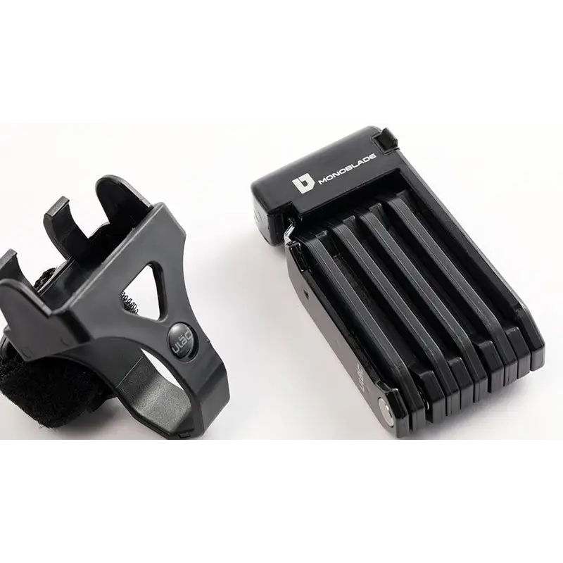 ULAC Lock X3 Monoblade Folding Hardened Steel Key - ULAC Lock X3 Monoblade Folding Hardened Steel Key 5mm x 70cm Black