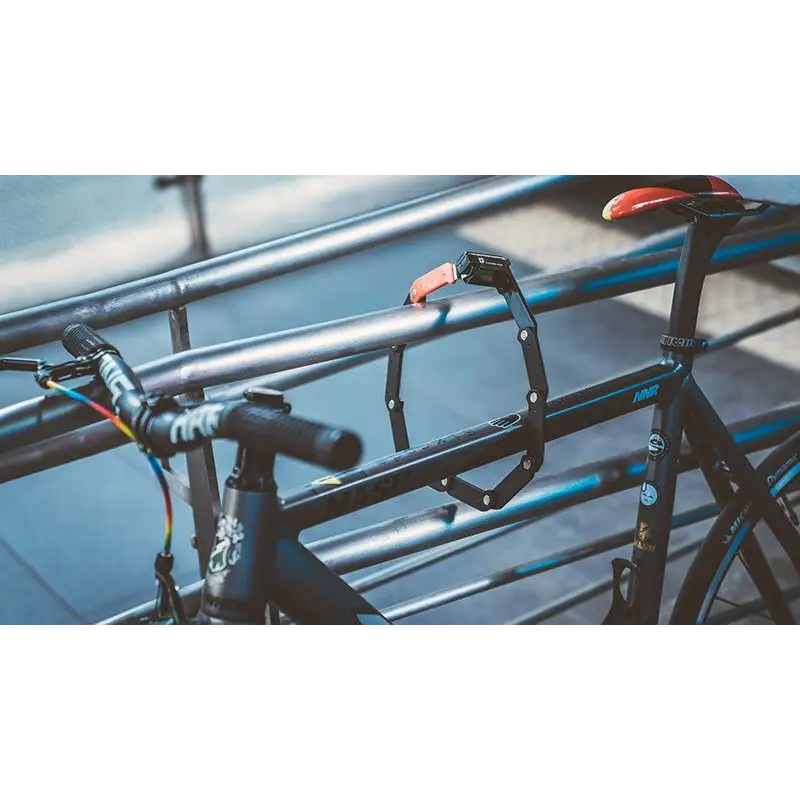 ULAC Lock X3 Monoblade Folding Hardened Steel Key - ULAC Lock X3 Monoblade Folding Hardened Steel Key 5mm x 70cm Black