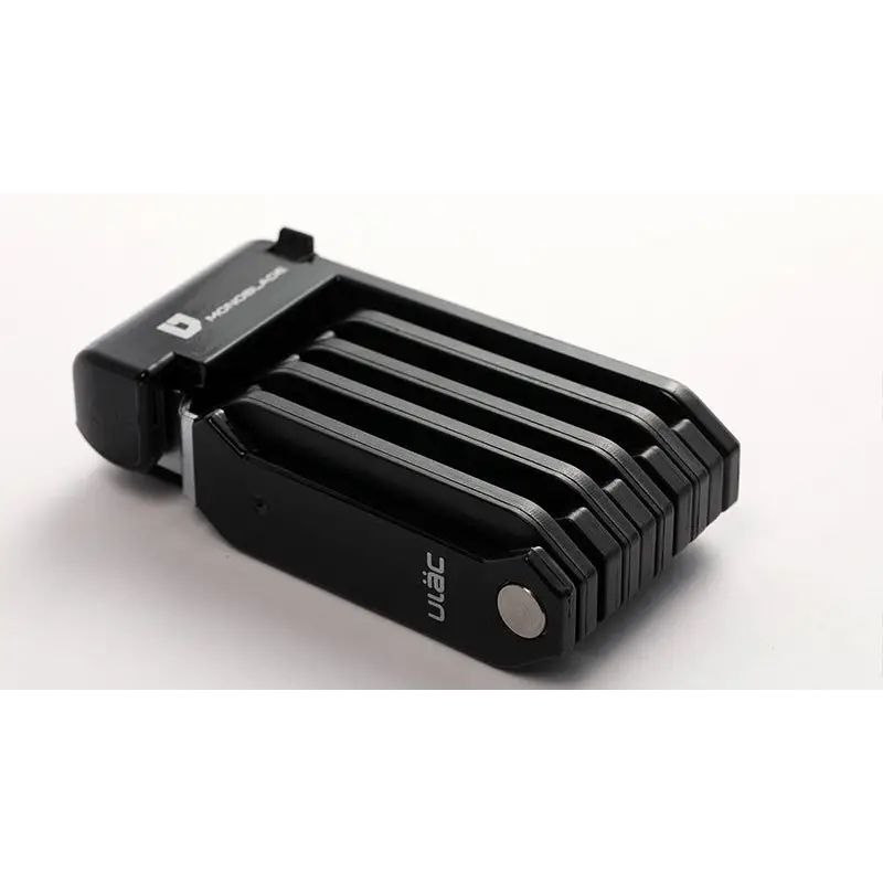 ULAC Lock X3 Monoblade Folding Hardened Steel Key - ULAC Lock X3 Monoblade Folding Hardened Steel Key 5mm x 70cm Black