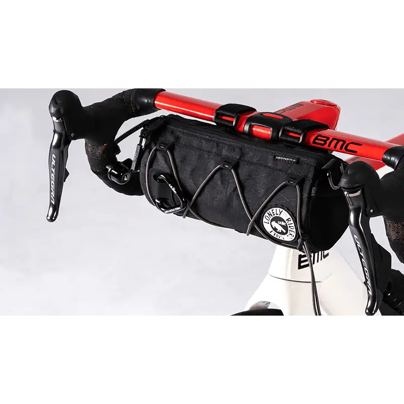 ULAC Neo Porter Coursier GT Handlebar Roll 1.7L - ULAC Handlebar Bag Neo Porter Coursier GT 1.7L with Carabiner - Onyx