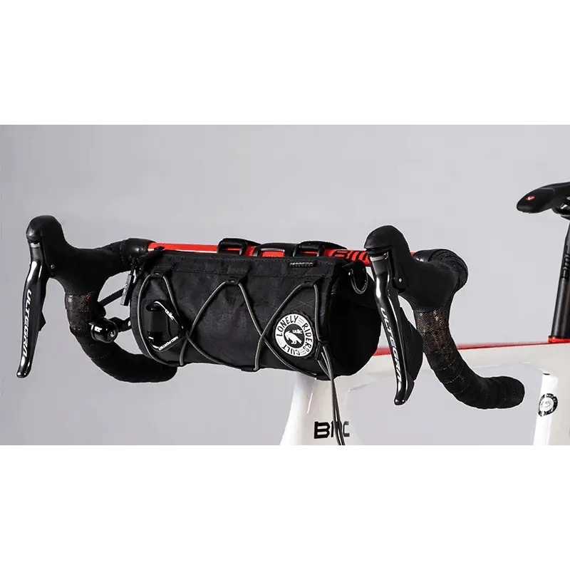 ULAC Neo Porter Coursier GT Handlebar Roll 1.7L - ULAC Handlebar Bag Neo Porter Coursier GT 1.7L with Carabiner - Onyx