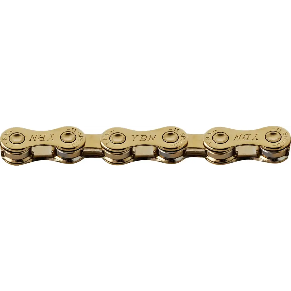 YBN Chain 11 Speed S11 - TI - Gold - YBN Chain 11 Speed S11 - TI - Gold Gold 116L w/ QRS11 Link