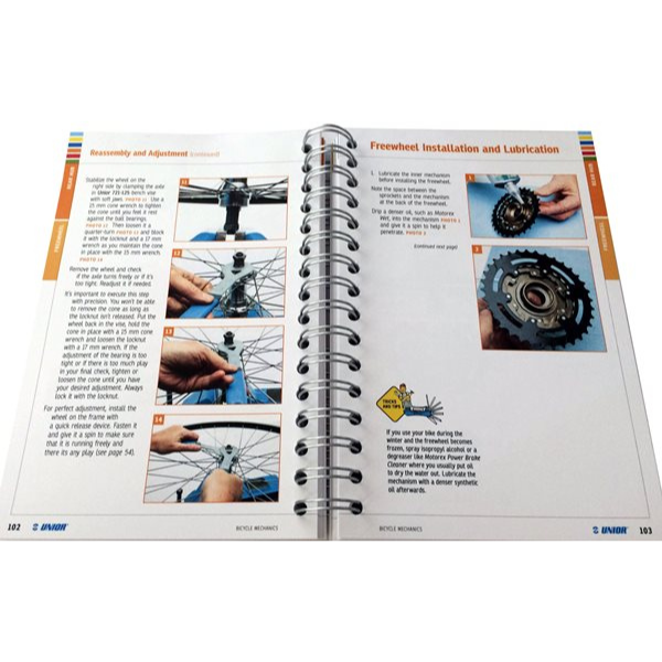 Unior Bicycle Mechanics Books 1 and 2