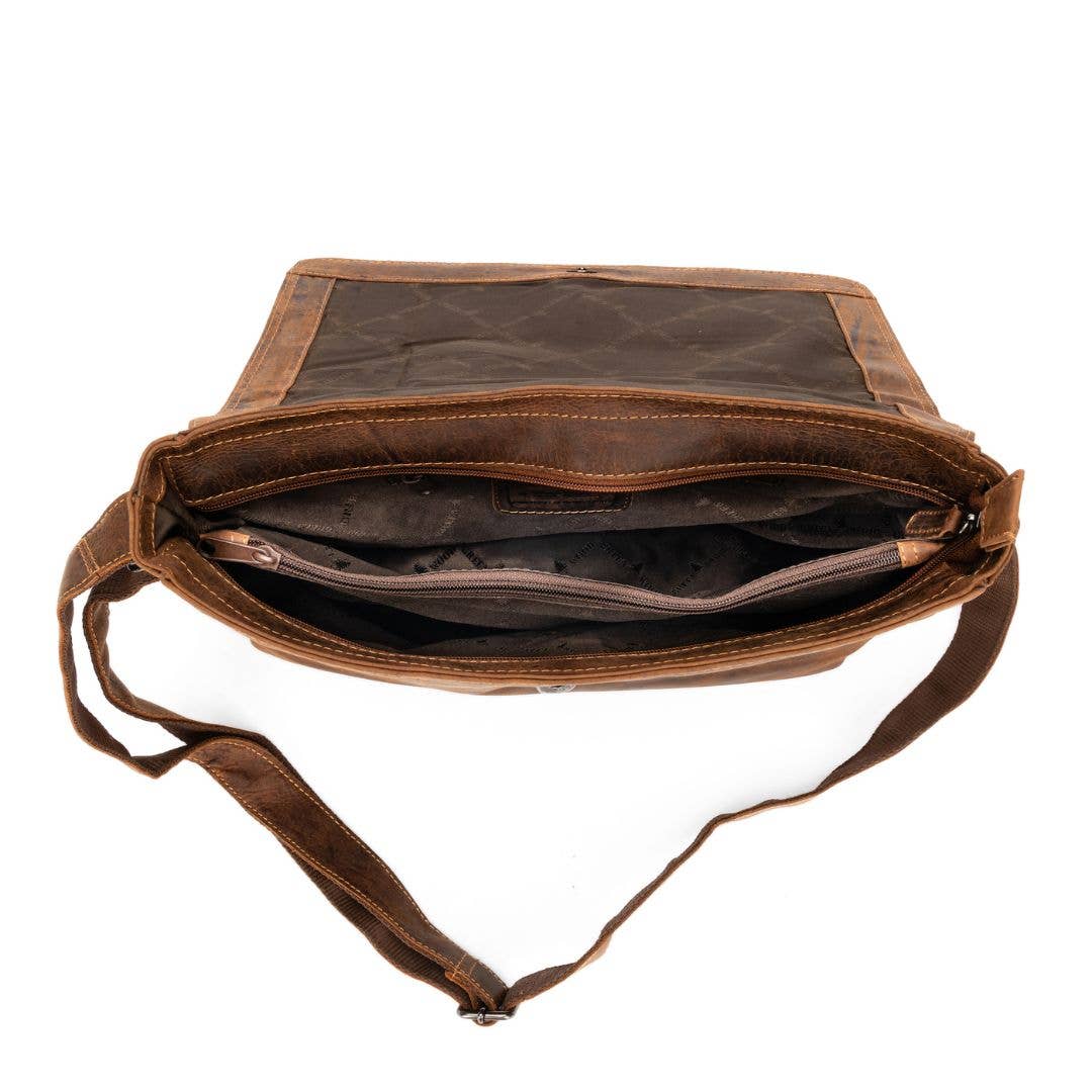 Greenwood Leather AU - Smart Messenger Steven 13" - Sandal GW115SAN