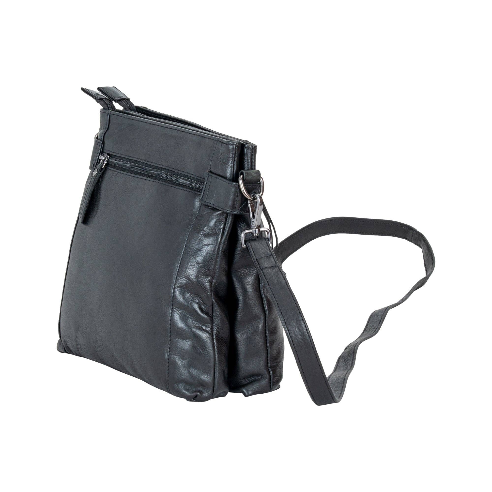 Greenwood Leather AU - Leather Shoulder Bag 'Isalie' Black