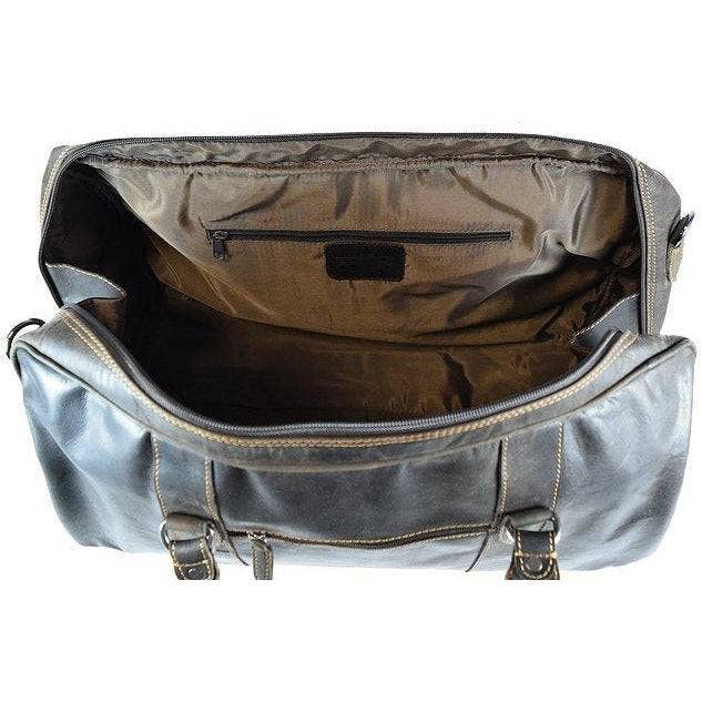 Greenwood Leather AU - Leather Weekend Travel Bag Wilson - Brown GW12795BRN