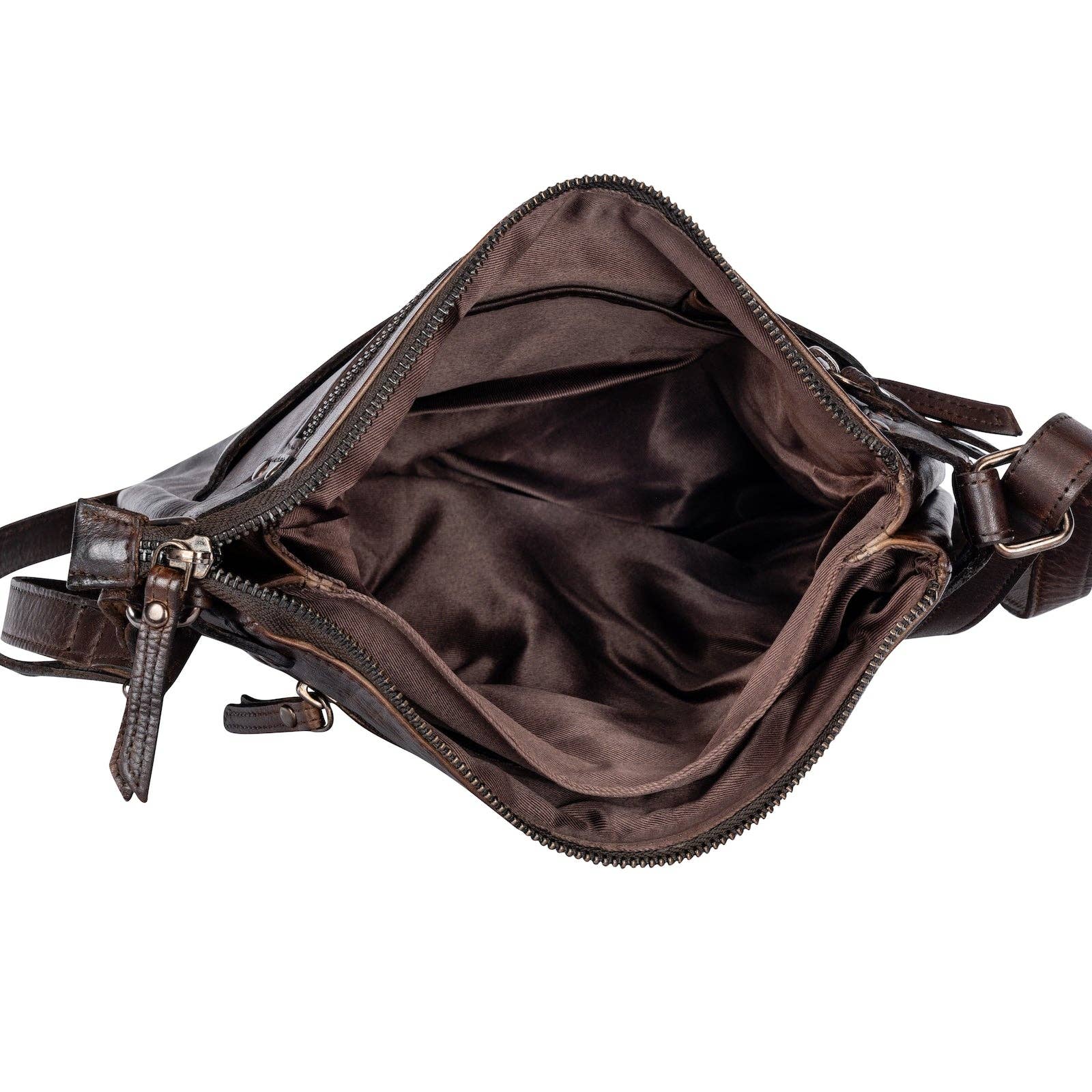 Greenwood Leather AU - Leather Shoulder Bag Robbie Brown GW6851BRN