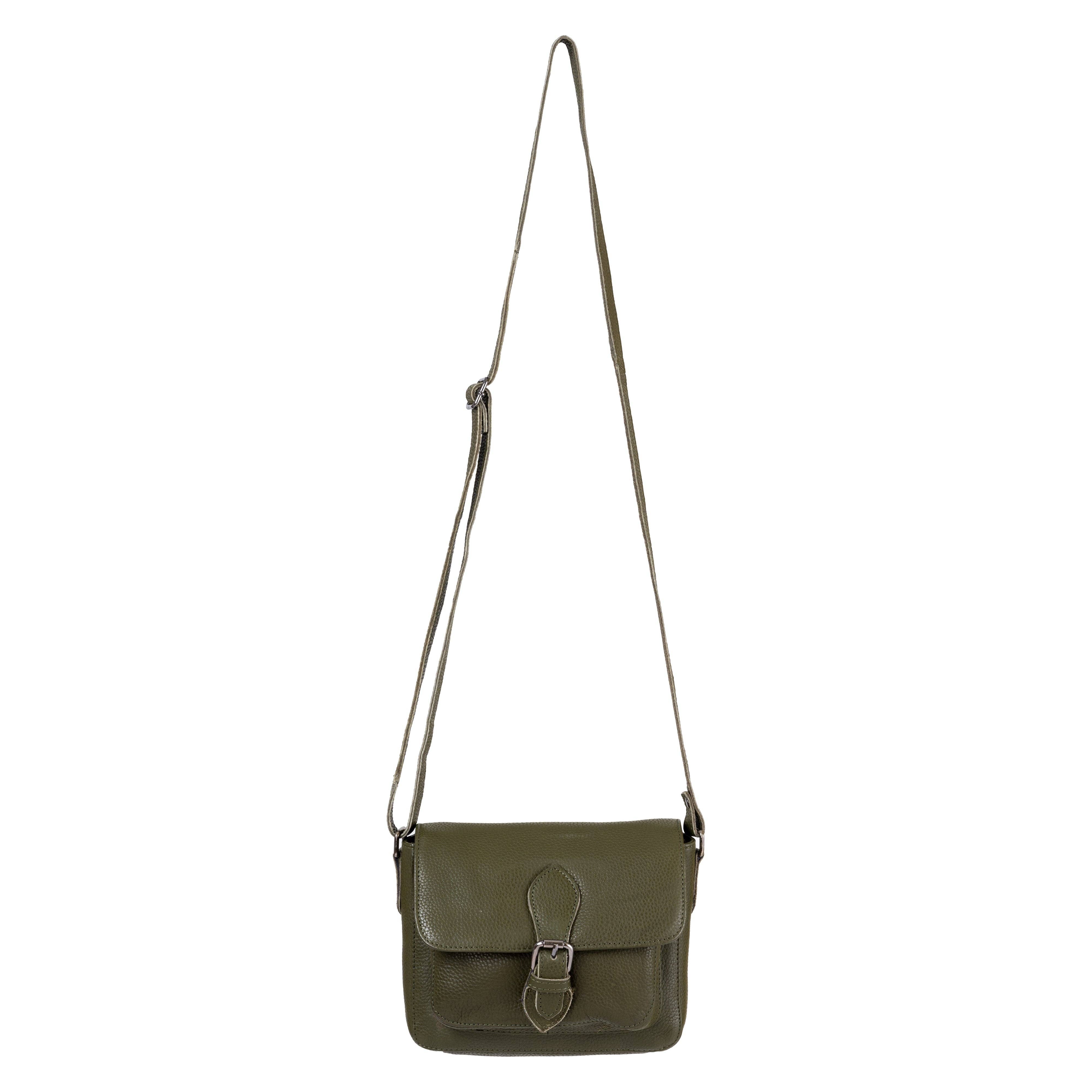 Greenwood Leather AU - Women Shoulder Bag LD6780 Olive Green