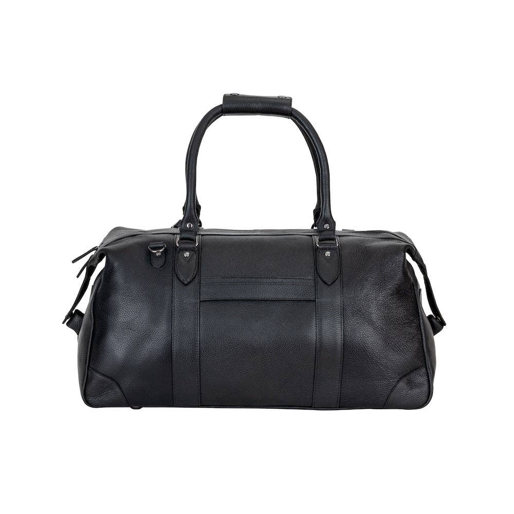 Greenwood Leather AU - Wildera Leather “Pioneer” Weekender Bag – Premium Full-Grain Leather Travel Duffel