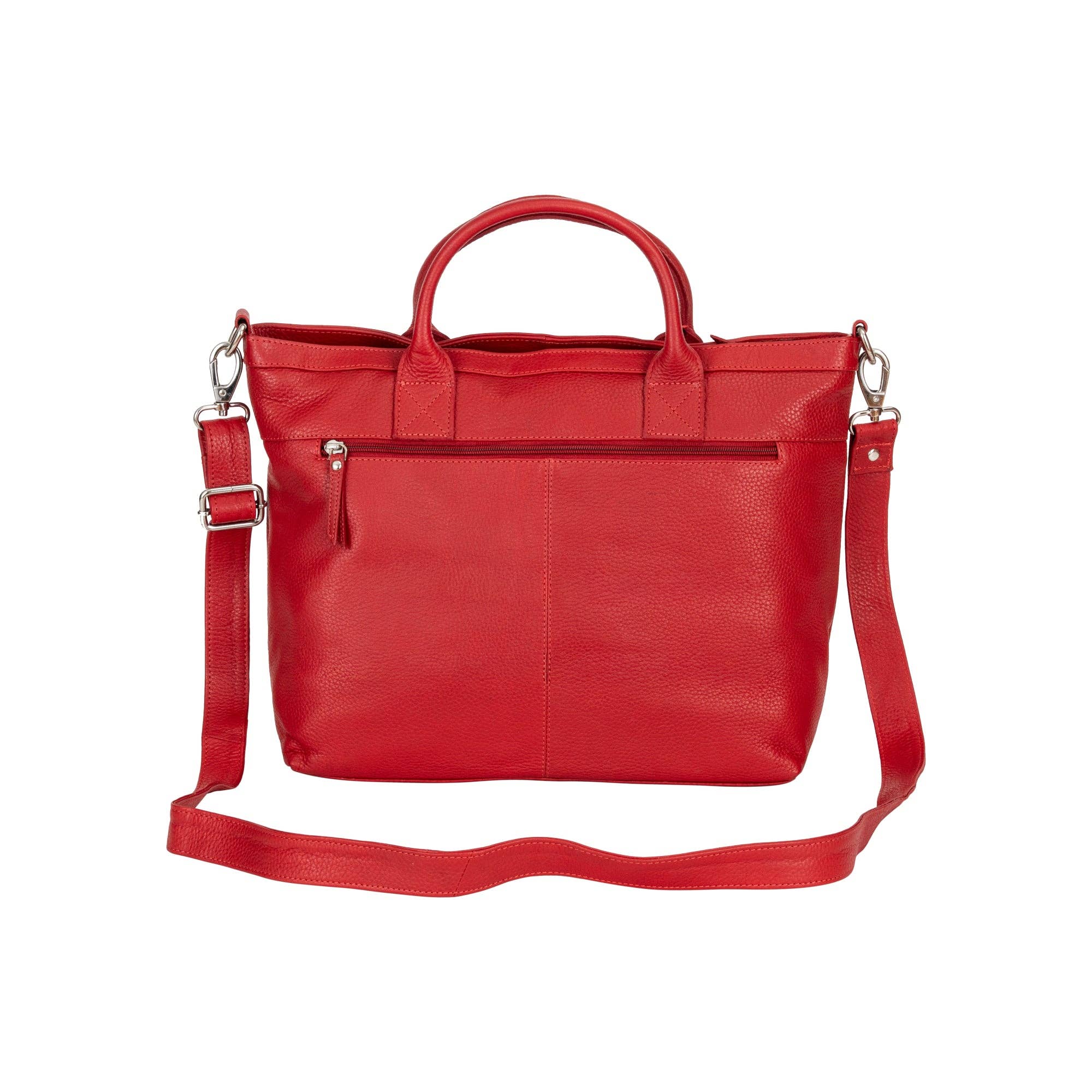 Greenwood Leather AU - Greenwood Leather Scarlett Tote Bag GW2068RED