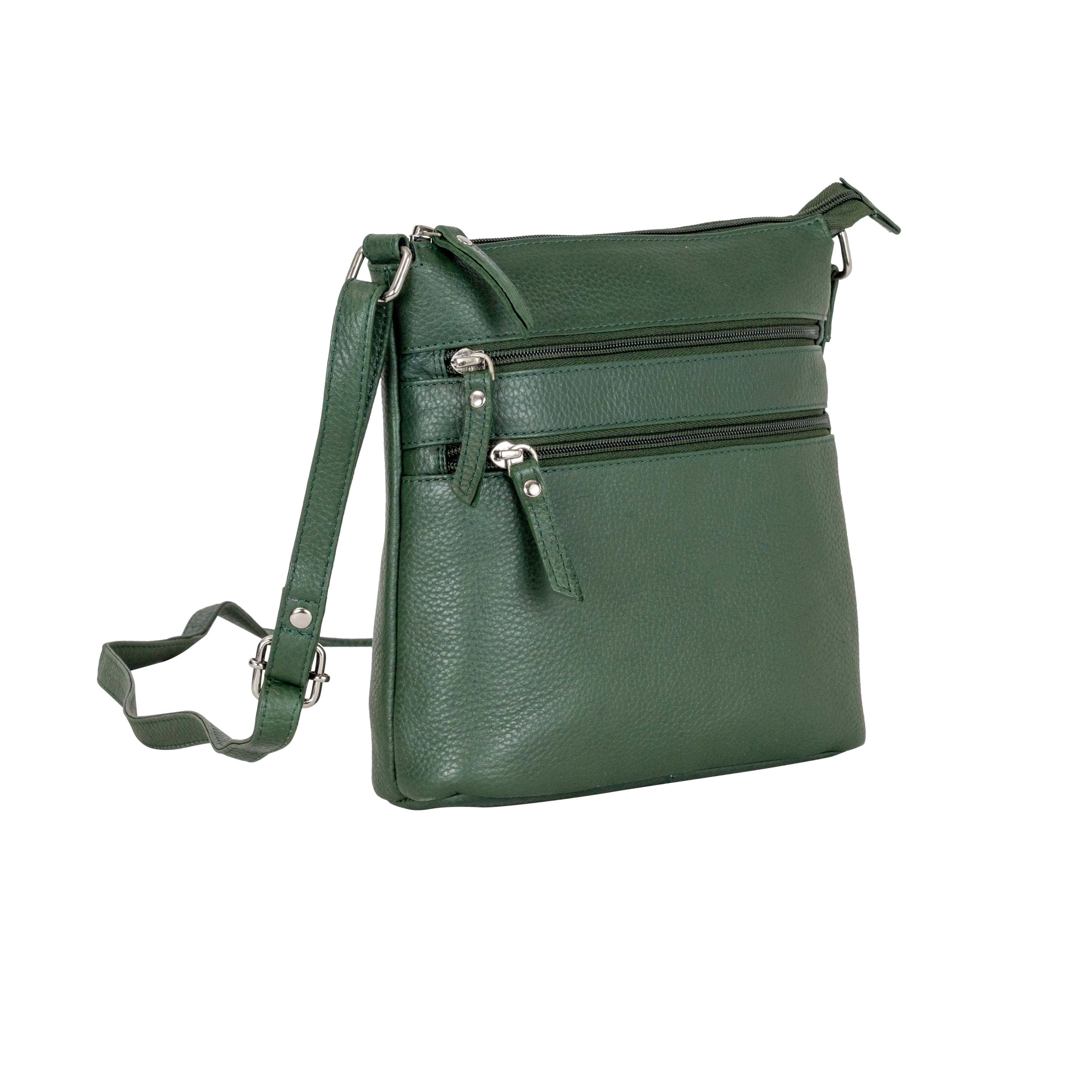 Greenwood Leather AU - Greenwood Leather Camden Crossbody Bag Sea Green