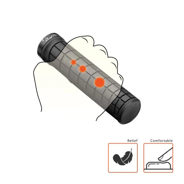 Skwi:ki MTB Waffle Lock On Grip