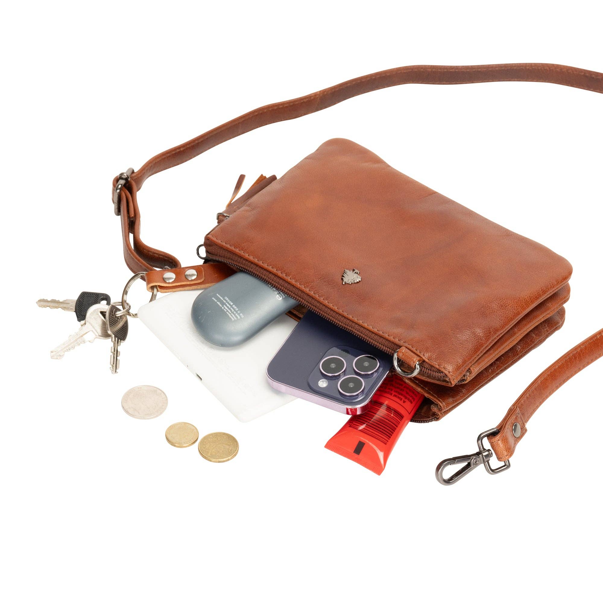 Greenwood Leather AU - Leather Shoulder bag GW6850CAM