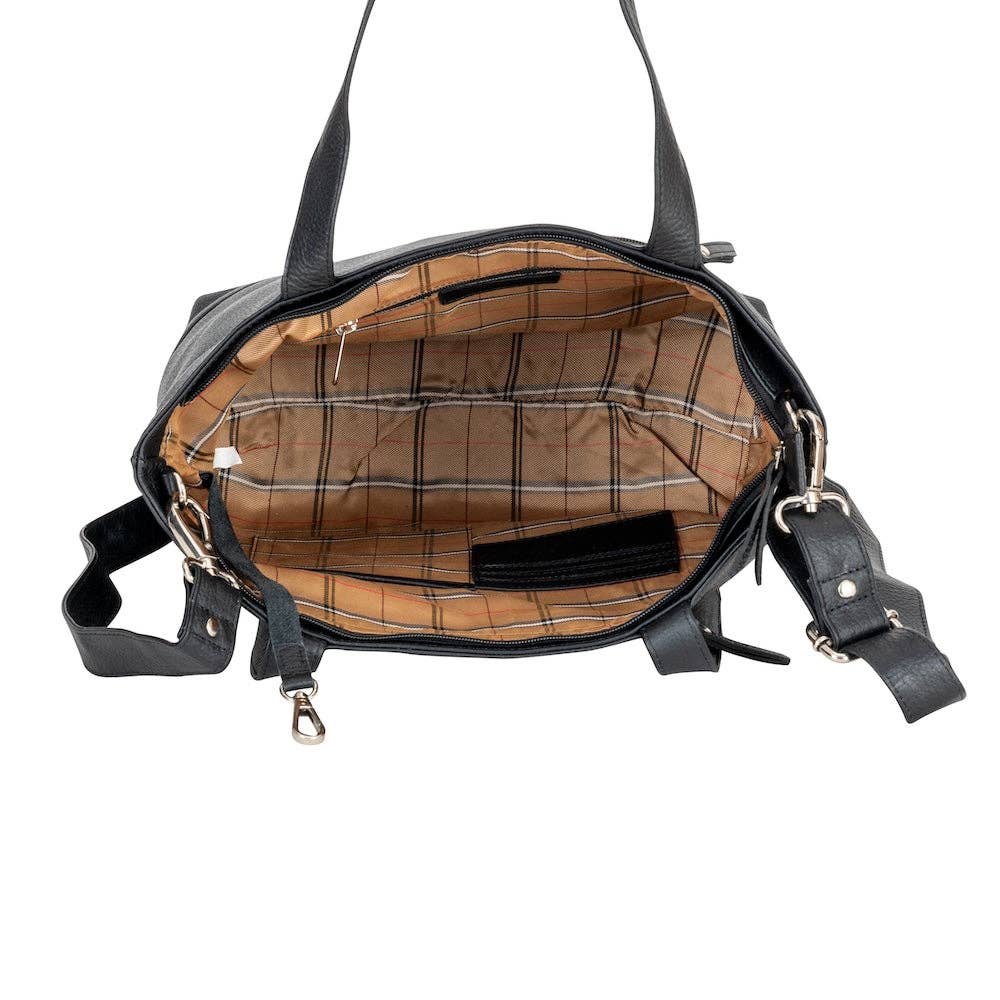 Greenwood Leather AU - Wildera Leather “Rowan” Tote Bag – Premium Full-Grain Leather Shoulder & Crossbody
