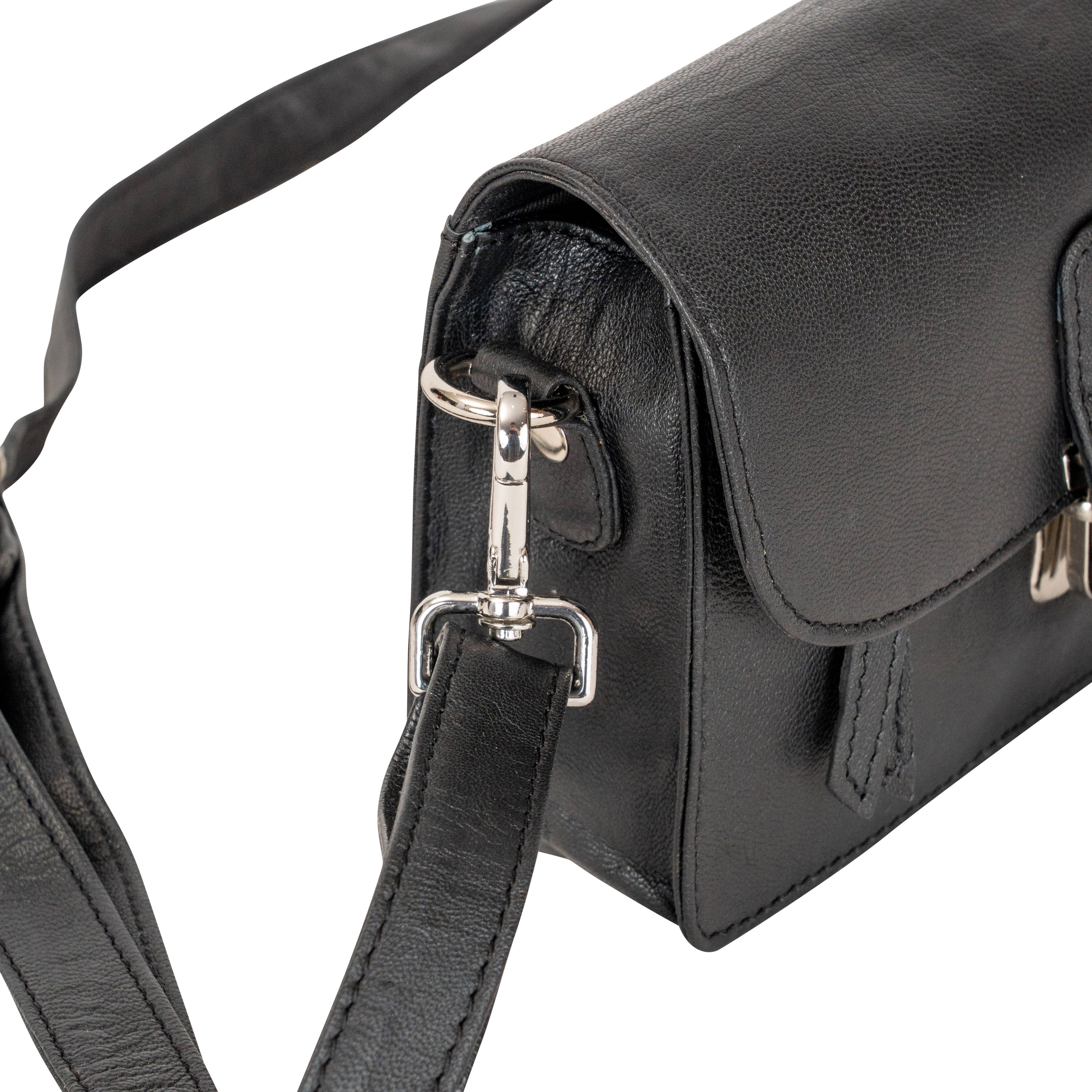Greenwood Leather AU - Leather Mobile Bag GW6814 Black