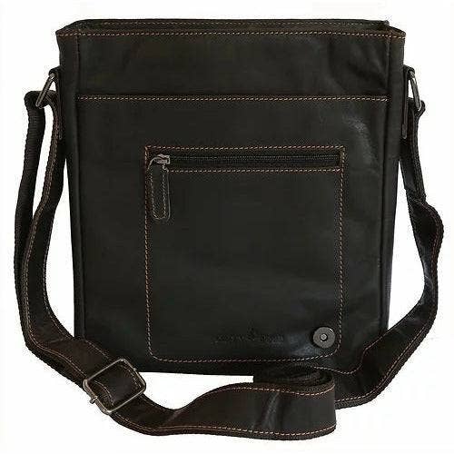 Greenwood Leather AU - Leather Shoulder Bag - Torquay - Brown GW836BRN