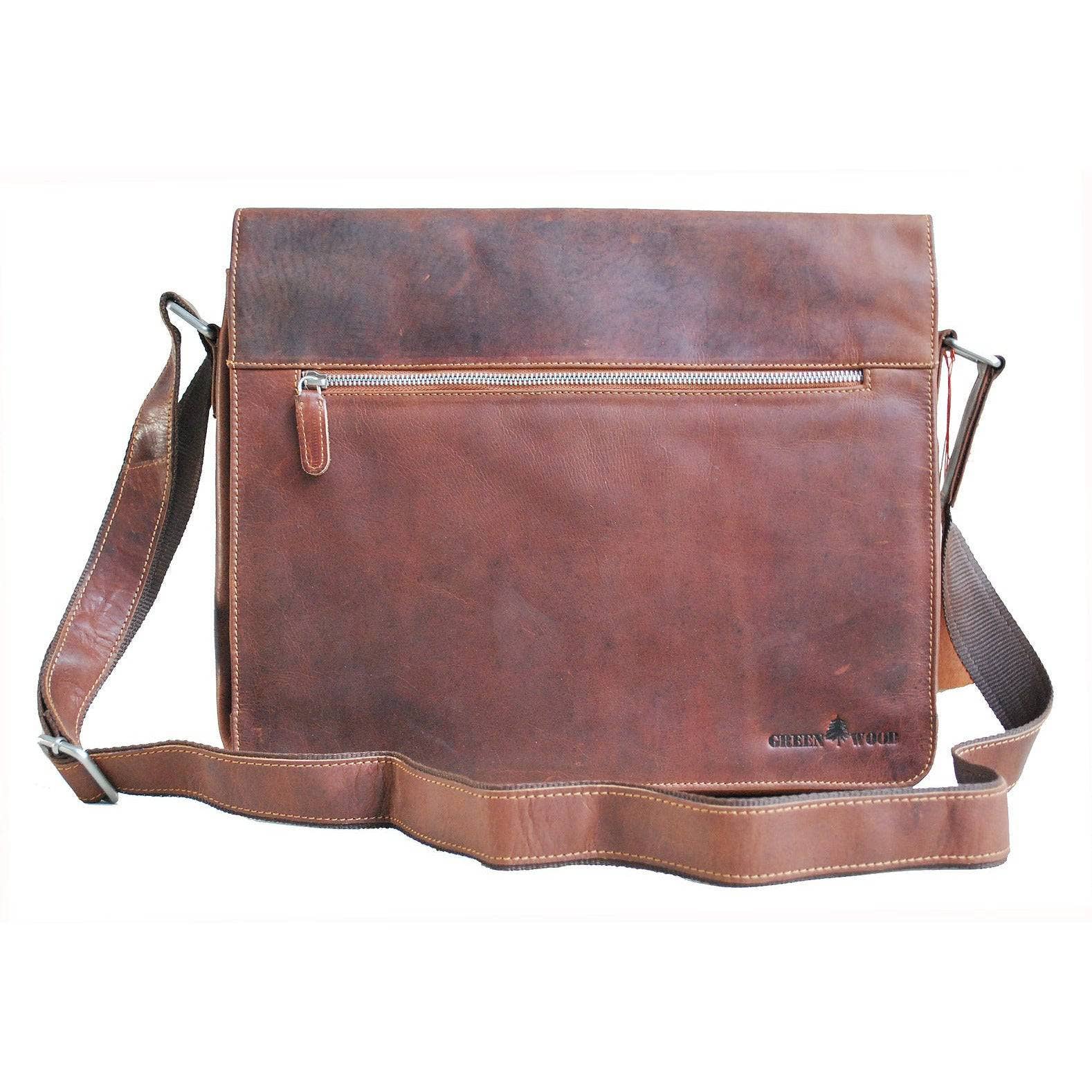 Greenwood Leather AU - Leather Laptop Bag Richard Sandal GW835SAN