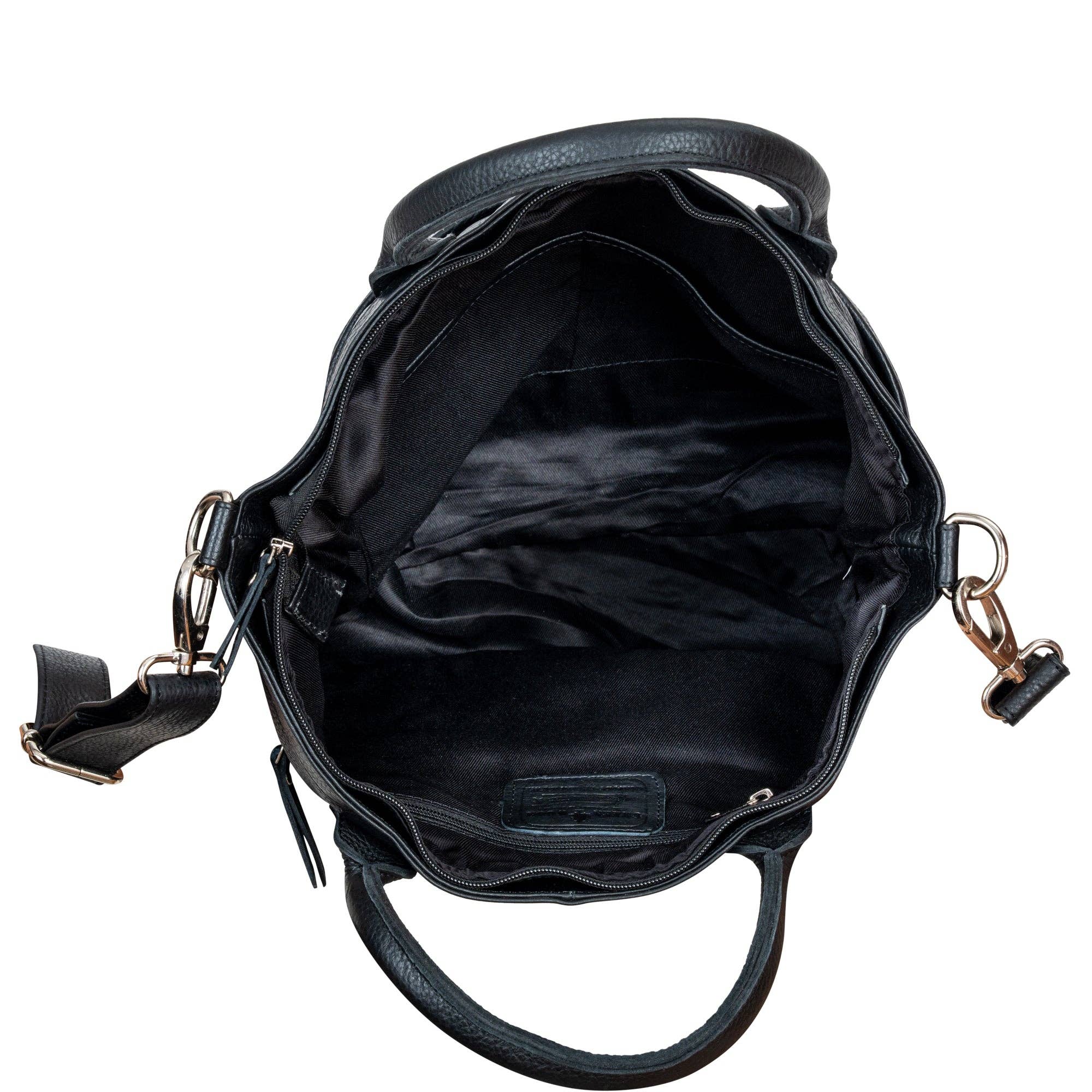 Greenwood Leather AU - Greenwood Leather Scarlett Tote Bag GW2068BLK