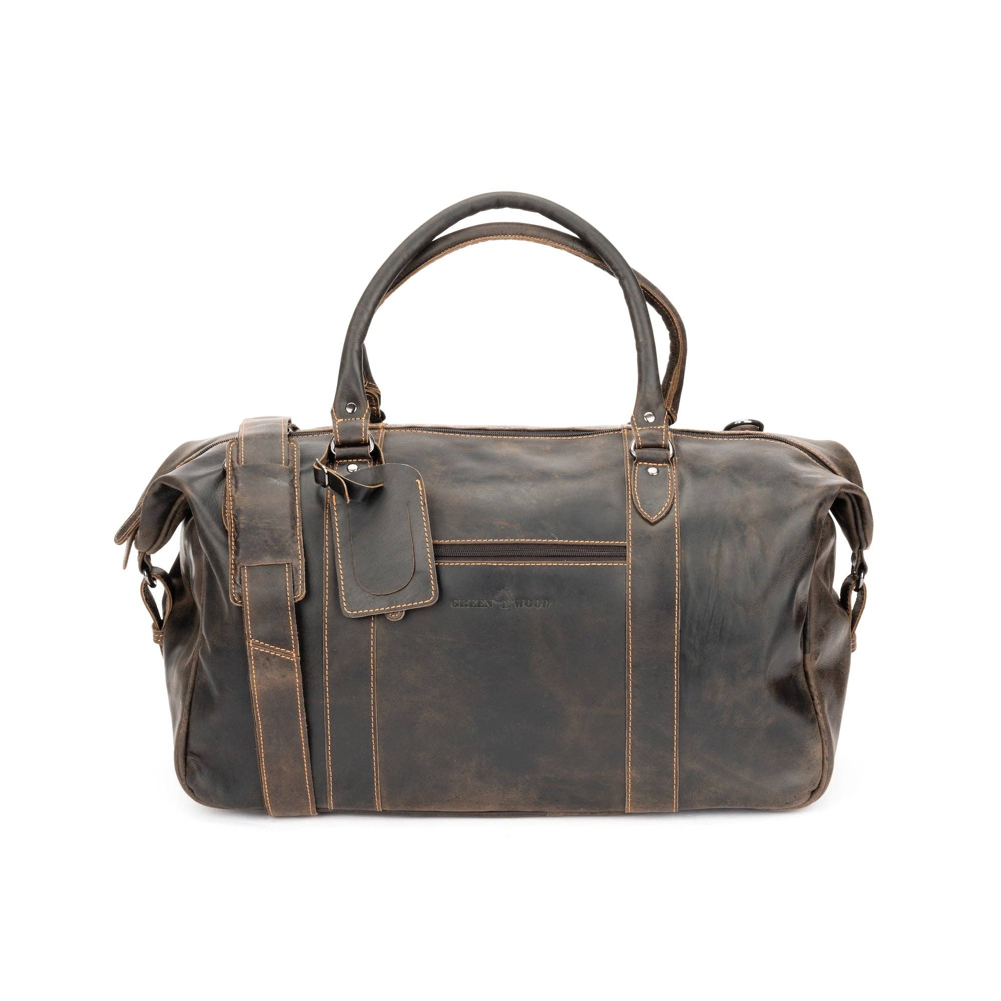 THE WEEKENDER DUFFLE BAG - BROWN GW12797BRN
