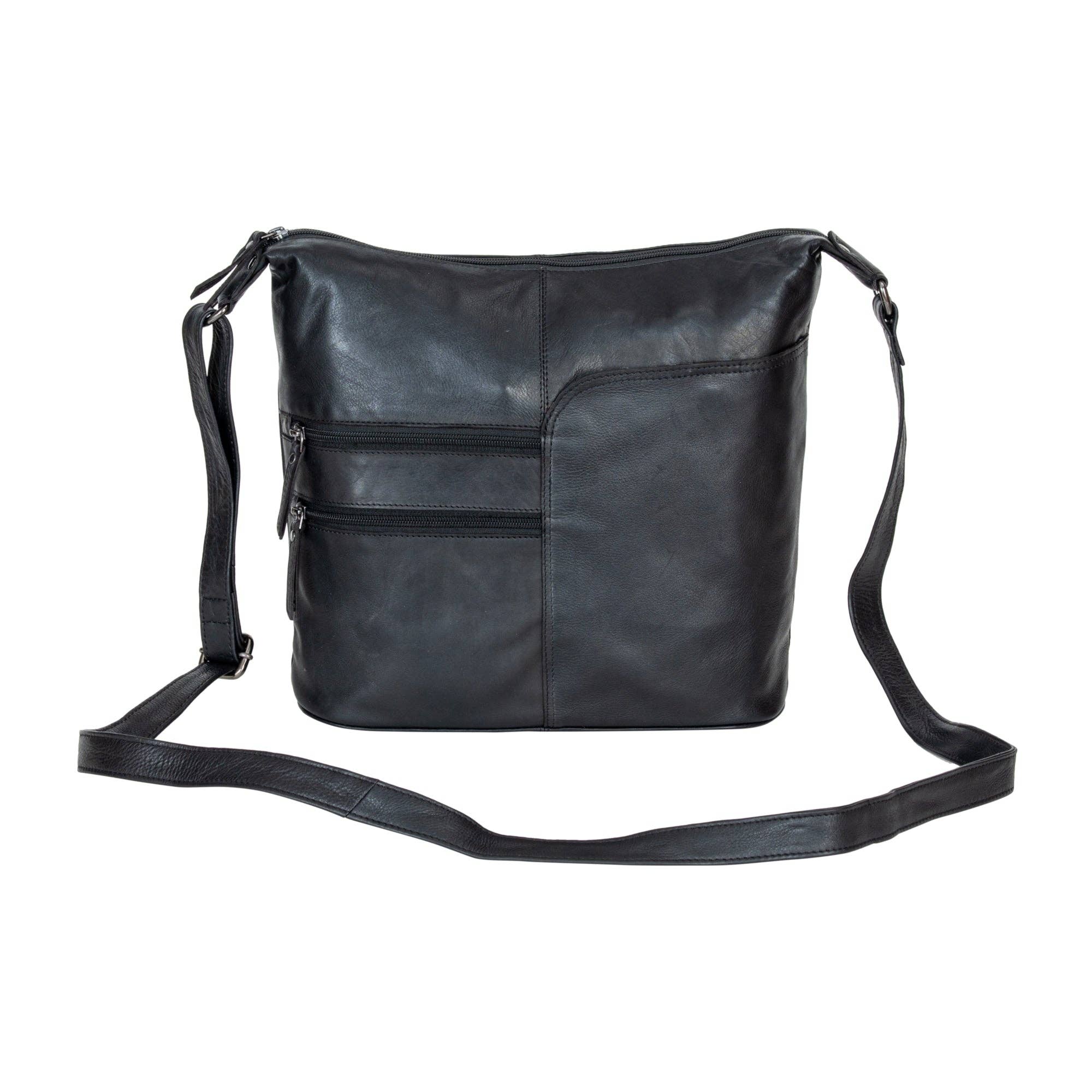 Greenwood Leather AU - Greenwood Leather Shoulder bag Bianca - Black